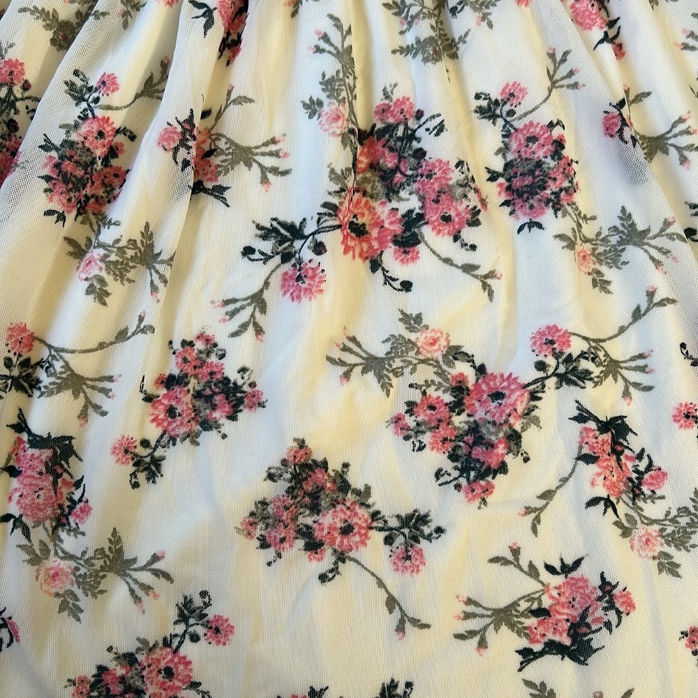 Spring easter floral dress - Picture 3 of 4